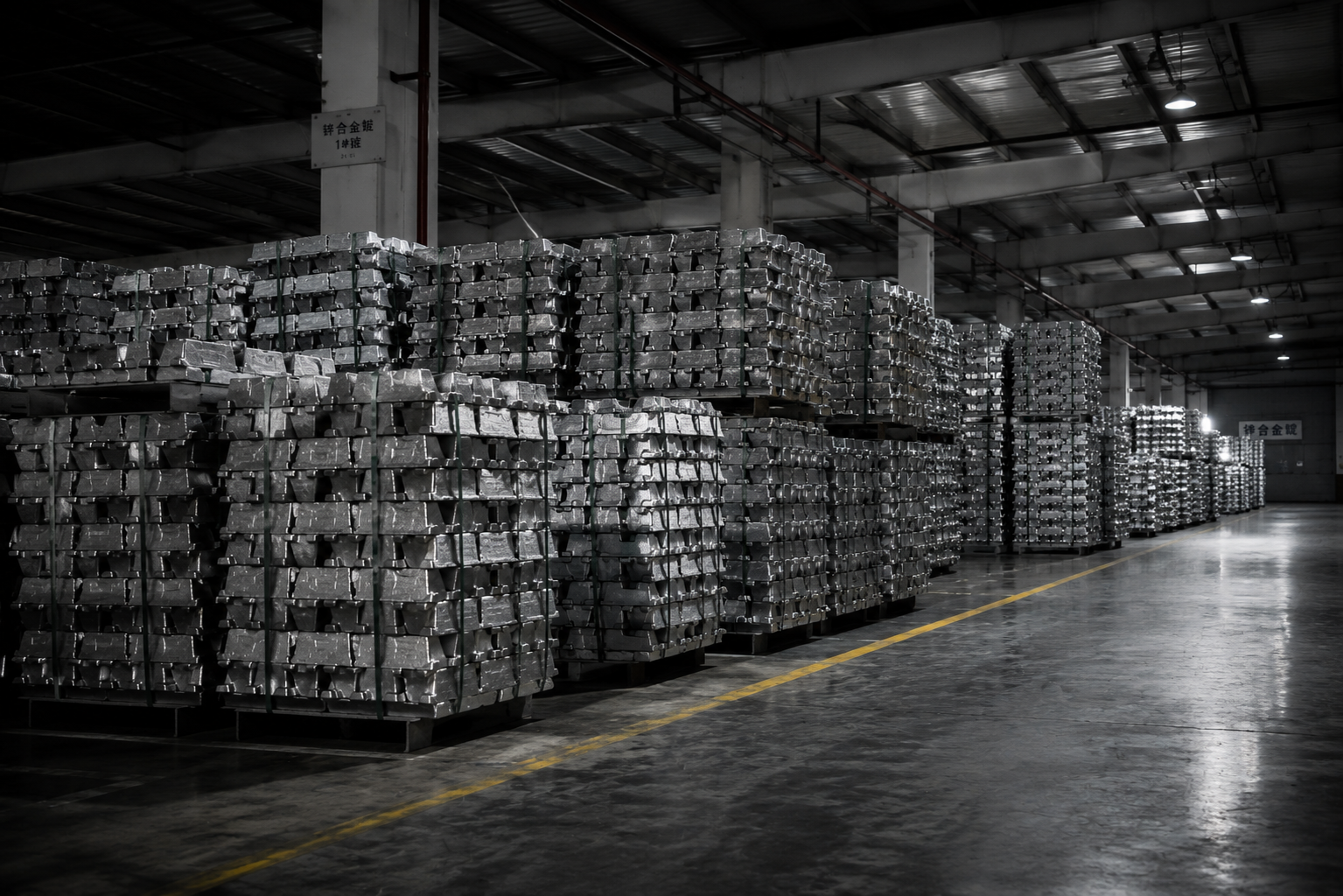 Certified Zinc Alloy Material Warehouse